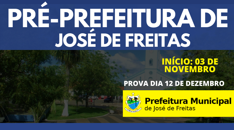 PRÉ-PREFEITURA DE JOSÉ DE FREITAS